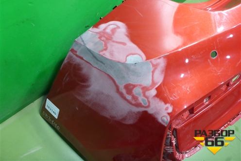 Бампер задний (до 2020г под парктроник) (86611H5000) для Hyundai Solaris с 2017г (Солярис)