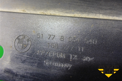 Накладка на порог наружная правая (М-Пакет) (51778054540) для BMW 4-серия F32 с 2013-2020г