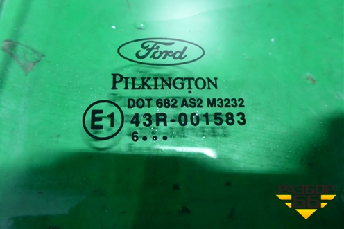 Стекло двери задней левой для Ford Fusion с 2002г (Фьюжн)