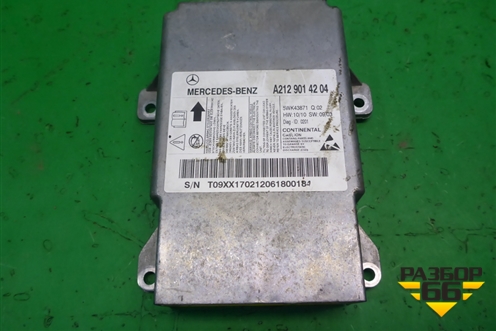 Блок управления AIR BAG (A2129014204) для Mercedes Benz E-Klass W212 с 2009-2016г (Е)