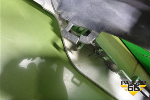 Бампер передний (после 2014г под омыватели) (8U0807437AD) для Audi Q3 с 2011-2018г (Ку 3)