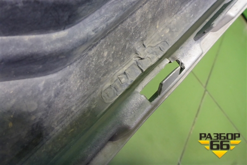 Бампер передний (после 2014г под омыватели) (8U0807437AD) для Audi Q3 с 2011-2018г (Ку 3)