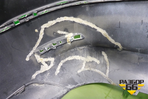 Бампер задний (967688967A) для Peugeot 408 с 2012г