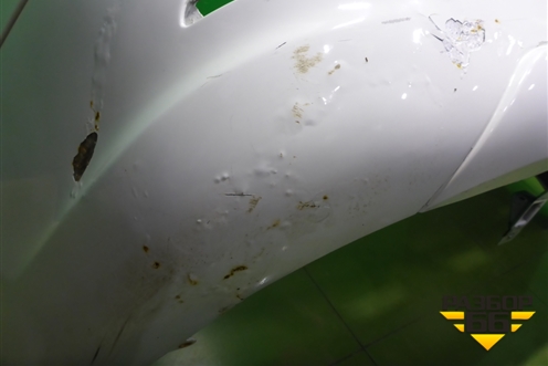 Бампер задний (967688967A) для Peugeot 408 с 2012г