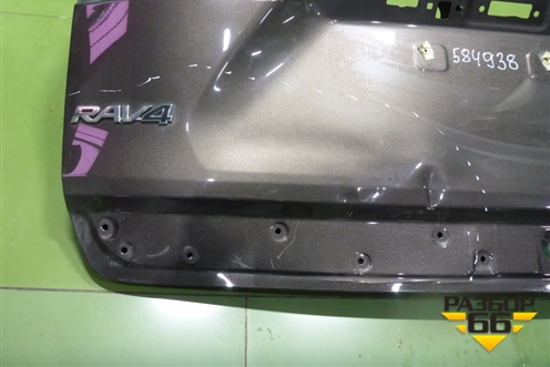 Дверь багажника без стекла (6700542650) для Toyota Rav-4 с 2018г (Рав 4)