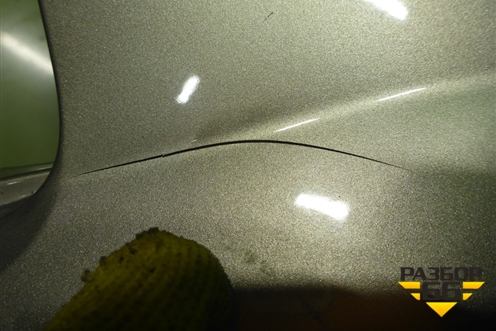 Бампер задний правая часть (9685633177) для Peugeot 3008 с 2010-2016г