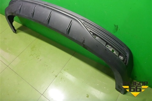 Юбка заднего бампера (после 2020г) (86612H5500) для Hyundai Solaris с 2017г (Солярис)