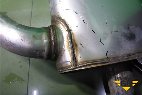 Глушитель (8470059) для BMW X6 G06 с 2019г (Х6 Г06)