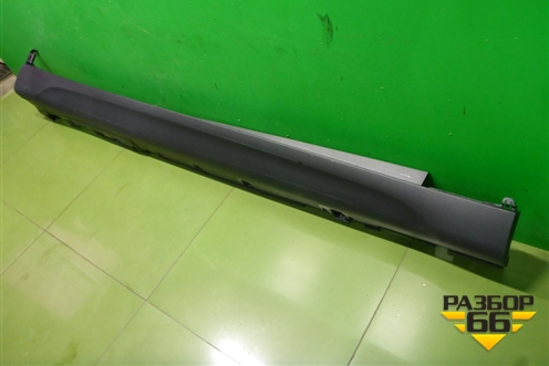 Накладка на порог наружная правая (51777319854) для BMW X6 F16 с 2014г (Х6 Ф16)