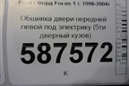 Обшивка двери передней левой под электрику (5ти дверный кузов) для Ford Focus 1 с 1998-2004г (Фокус)