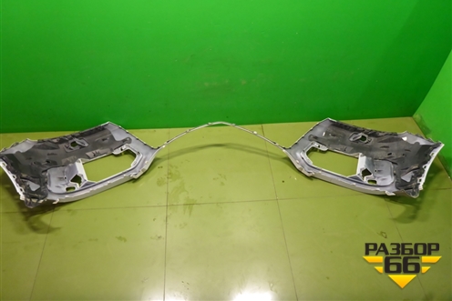 Бампер передний (до 2019г под парктроник и омыватели) (4M0807437L) для Audi Q7 c 2015г (Ку 7)