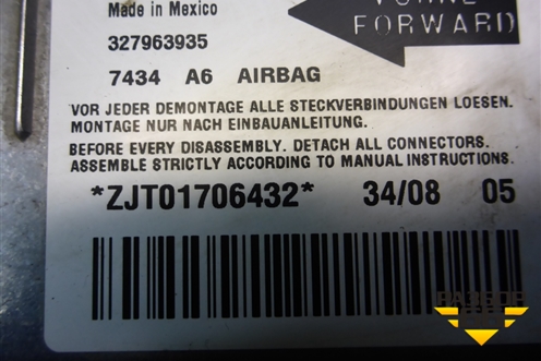 Блок управления AIR BAG (13158712) для Opel Meriva с 2003-2010г (Мерива)