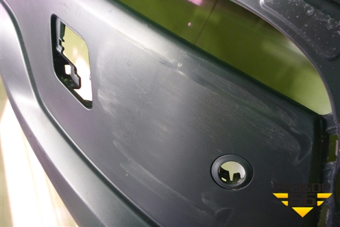 Бампер задний (после 2019г под парктроник) (LK7217D781AB) для Land Rover Discovery Sport с 2014г (Дискавери Спорт)