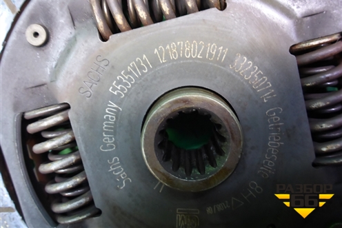 Диск сцепления (1.4л Z14XEP) (55351731) для Opel Meriva с 2003-2010г (Мерива)