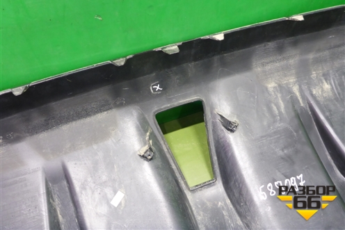 Юбка заднего бампера (2804102CR01) для Changan UNI-K с 2020г (Юни К)