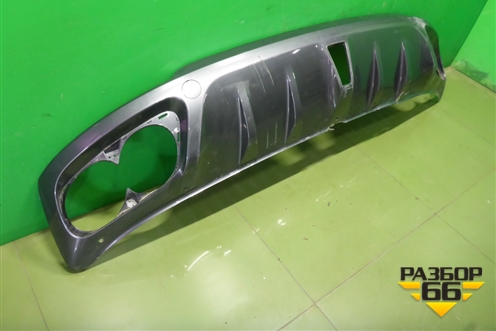 Юбка заднего бампера (2804102CR01) для Changan UNI-K с 2020г (Юни К)