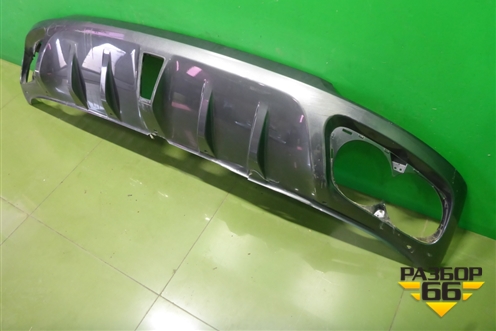 Юбка заднего бампера (2804102CR01) для Changan UNI-K с 2020г (Юни К)