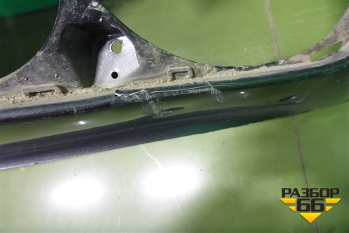 Юбка заднего бампера (2804102CR01) для Changan UNI-K с 2020г (Юни К)