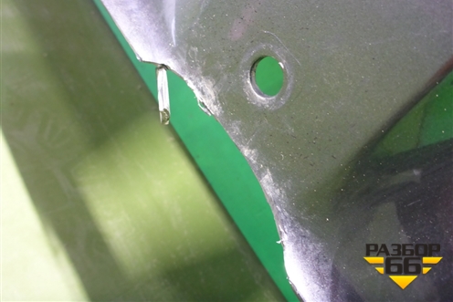 Юбка заднего бампера (2804102CR01) для Changan UNI-K с 2020г (Юни К)