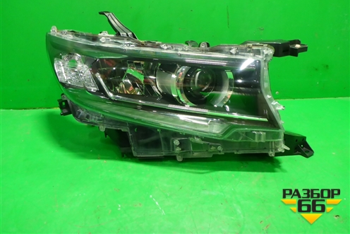 Фара правая (после 2017г LED без блока) (8114560N20) для Toyota Land Cruiser Prado(150) с 2009г (Ленд Крузер Прадо)