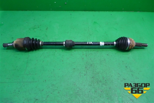 Привод передний правый (АКПП) (39100EL10A) для Nissan Tiida (C11X) с 2004-2013г (Тиида)