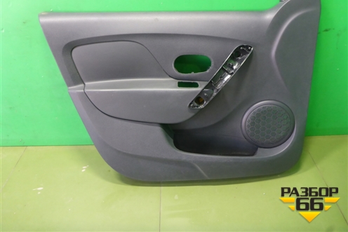 Обшивка двери передней левой под электрику (809018831R) для Renault Logan II с 2012г (Логан)