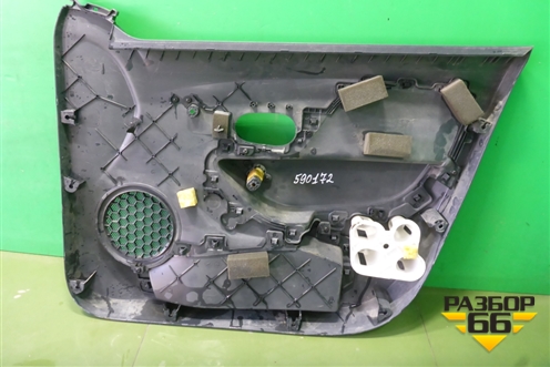 Обшивка двери передней левой под электрику (809018831R) для Renault Logan II с 2012г (Логан)