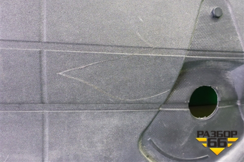 Накладка декоративная на переднюю панель (4K0807081) для Audi A6 (C8) с 2018г (А6)