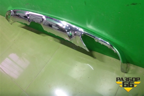 Накладка заднего бампера (на юбку) (A2928840200) для Mercedes Benz GLE-Klass (купе) C292 с 2015г (ГЛЕ)