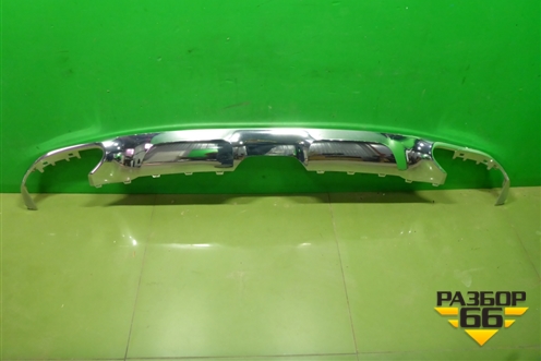 Накладка заднего бампера (на юбку) (A2928840200) для Mercedes Benz GLE-Klass (купе) C292 с 2015г (ГЛЕ)