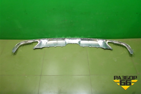 Накладка заднего бампера (на юбку) (A2928840200) для Mercedes Benz GLE-Klass (купе) C292 с 2015г (ГЛЕ)