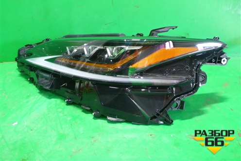 Фара левая (Full Led без блока) (8118533J01) для Lexus ES-250 с 2018г (ЕС)