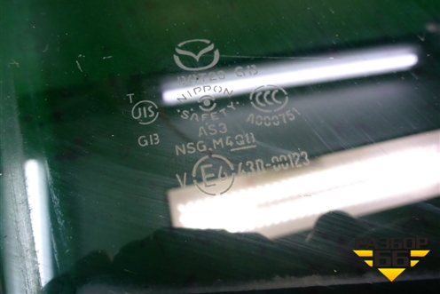 Стекло двери задней правой для Mazda CX 7 с 2006-2012г (СХ7)