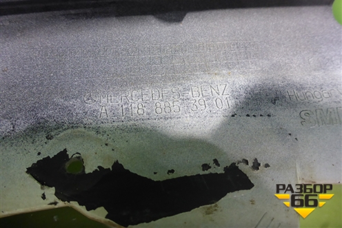 Бампер передний (AMG под парктроник) (A1188853901) для Mercedes Benz CLA C118 с 2019г (ЦЛА)