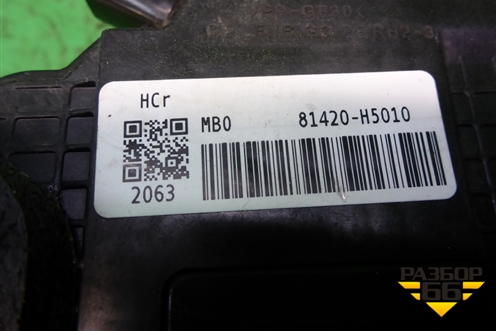 Замок двери задней правой (4 контакта) (81420H5010) для Hyundai Solaris с 2017г (Солярис)