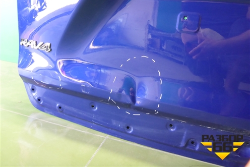 Дверь багажника без стекла (6700542650) для Toyota Rav-4 с 2018г (Рав 4)