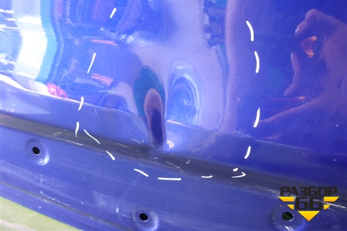 Дверь багажника без стекла (6700542650) для Toyota Rav-4 с 2018г (Рав 4)