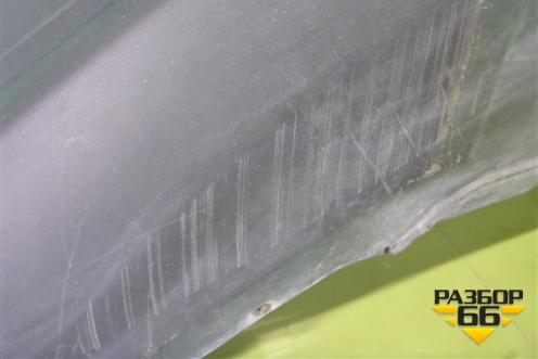 Юбка переднего бампера (57A807061) для Skoda Karoq с 2017г (Карок)