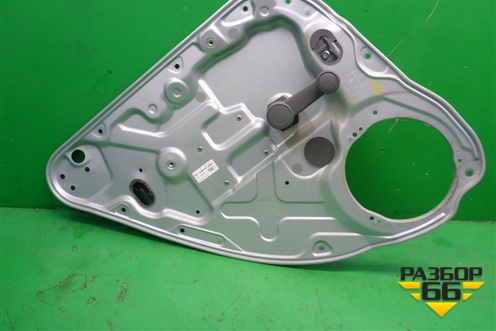 Стеклоподъёмник механический задний левый (7M51A24995BC) для Ford Focus 2 с 2008-2011г (Фокус)