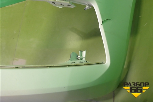 Бампер передний (под омыватели) (4K0807437A) для Audi A6 (C8) с 2018г (А6)