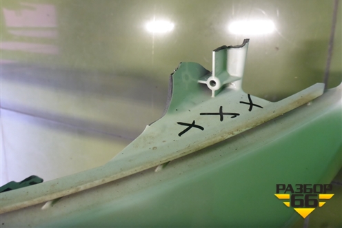 Бампер передний (под омыватели) (4K0807437A) для Audi A6 (C8) с 2018г (А6)