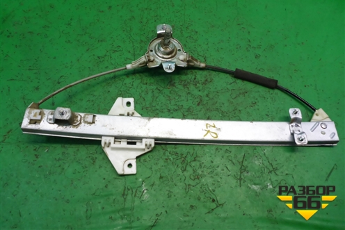 Стеклоподъёмник механический задний правый для Hyundai Aсcent с 2000г (Акцент)