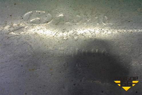 Глушитель задняя часть для Hyundai Aсcent с 2000г (Акцент)