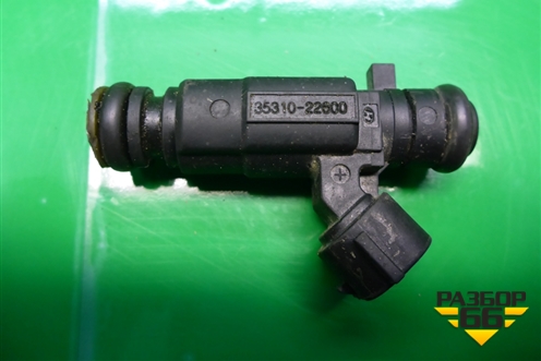 Форсунка инжекторная электрическая (1.5л G4EC) (3531022600) для Hyundai Aсcent с 2000г (Акцент)