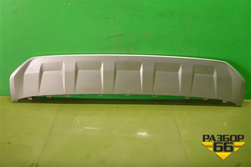 Накладка переднего бампера (4M0807733D) для Audi Q7 c 2015г (Ку 7)