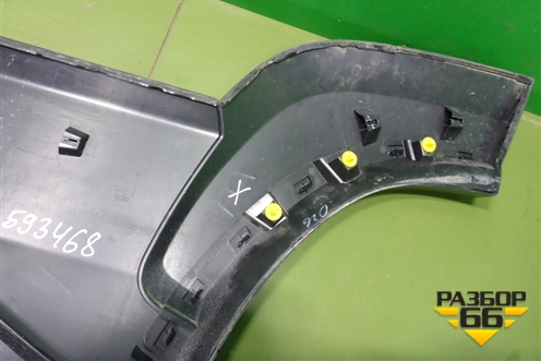Накладка двери задней правой (после 2021г Travel) (212308212150800) для VAZ Chevrolet Niva/Нива с 2002-2020г