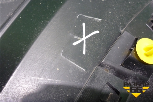 Накладка двери задней правой (после 2021г Travel) (212308212150800) для VAZ Chevrolet Niva/Нива с 2002-2020г