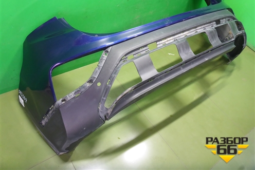 Бампер задний (до 2020г под парктроник) (86611S1000) для Hyundai Santa Fe с 2018-2024г (Санта Фе)