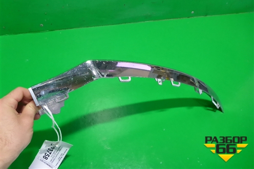 Накладка переднего бампера нижняя левая (до 2018г AMG) (A2058851374) для Mercedes Benz C-Klass W205 с 2014г (Ц)