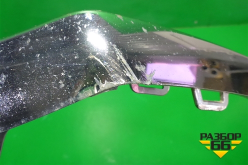 Накладка переднего бампера нижняя левая (до 2018г AMG) (A2058851374) для Mercedes Benz C-Klass W205 с 2014г (Ц)